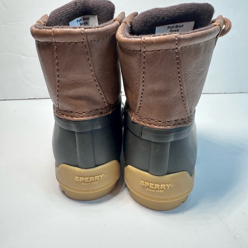 Sperry Kids Brown Boots - Picture 3 of 6